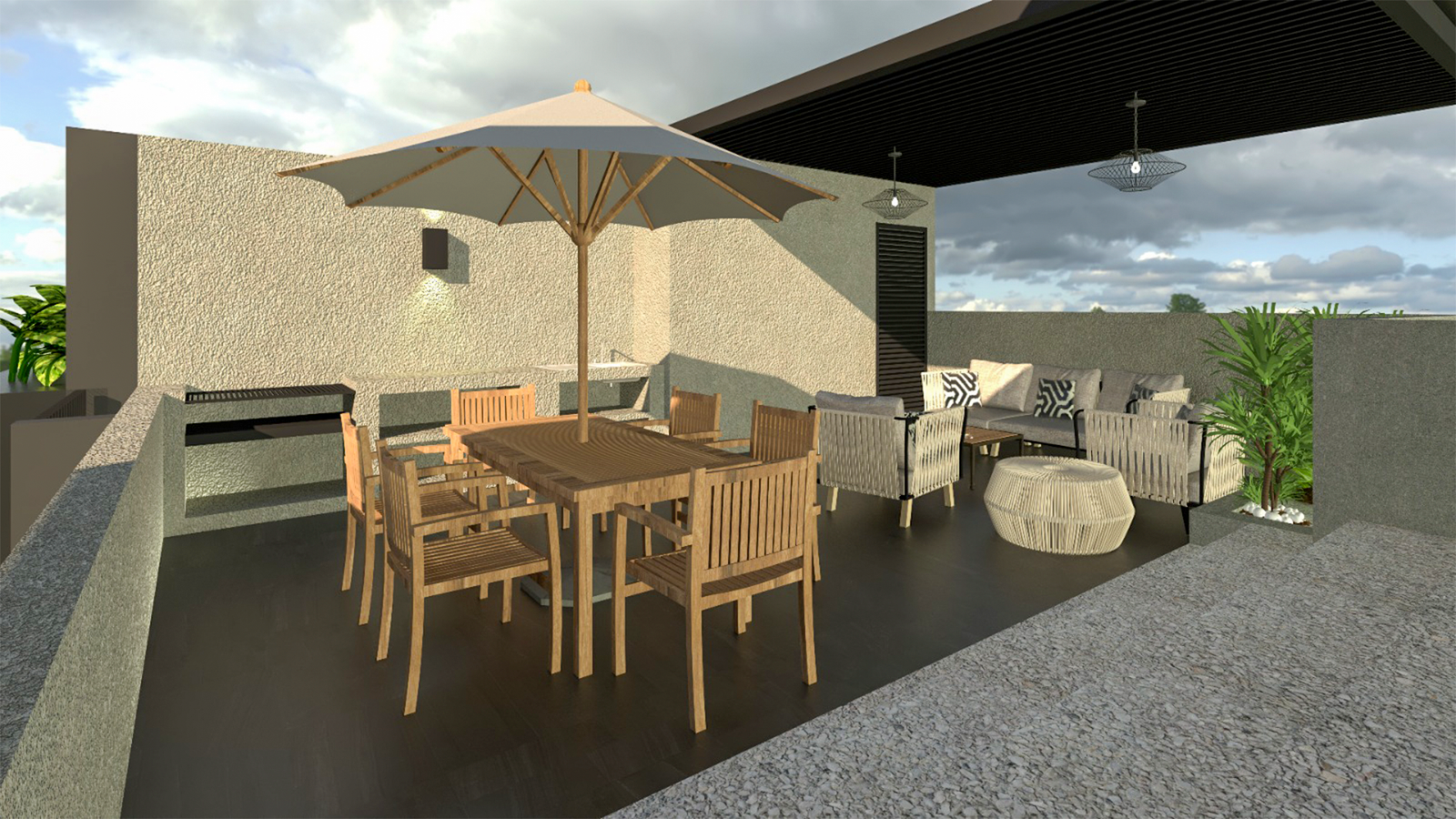 Roofgarden en Departamentos San Jerónimo