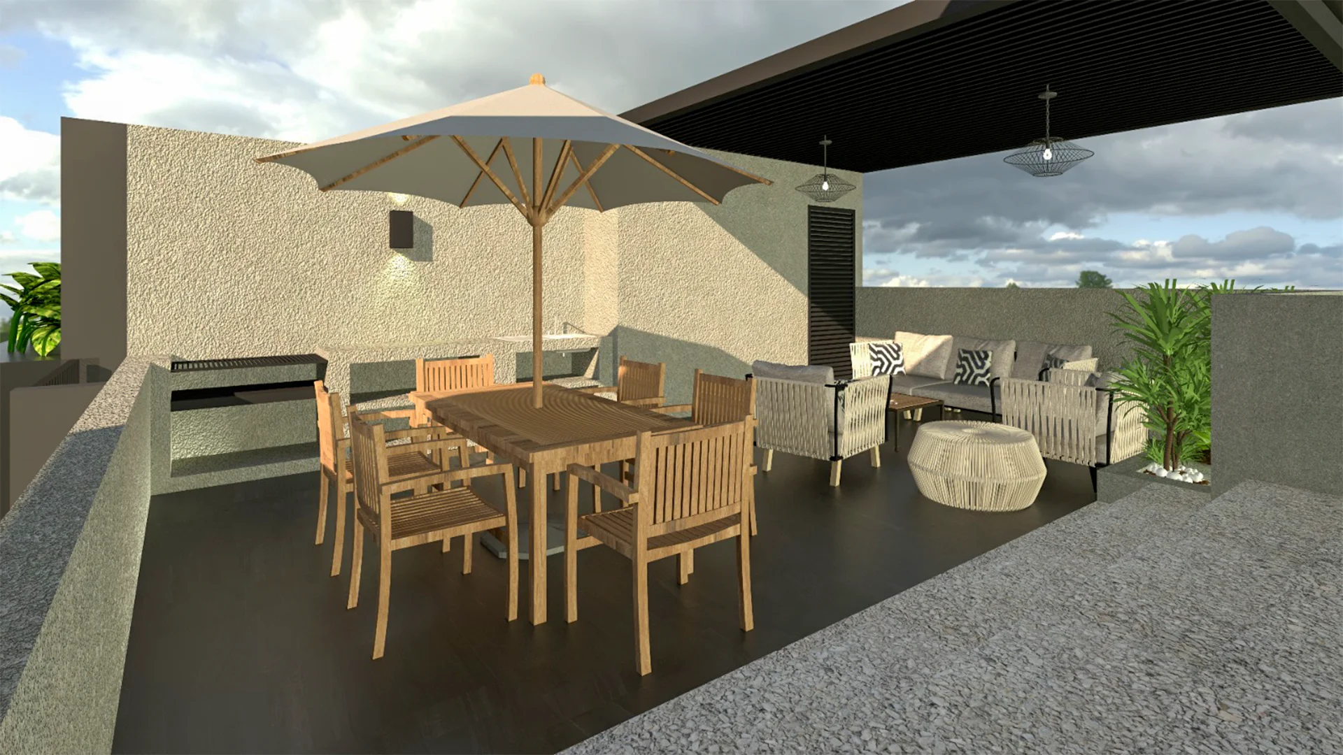 Roofgarden en Departamentos San Jerónimo