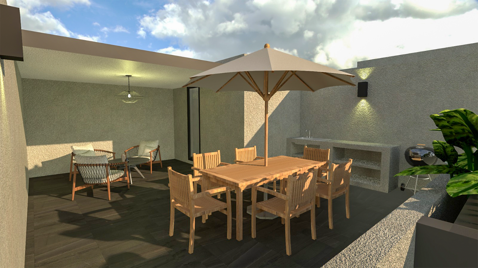 Roofgarden en Departamentos San Jerónimo