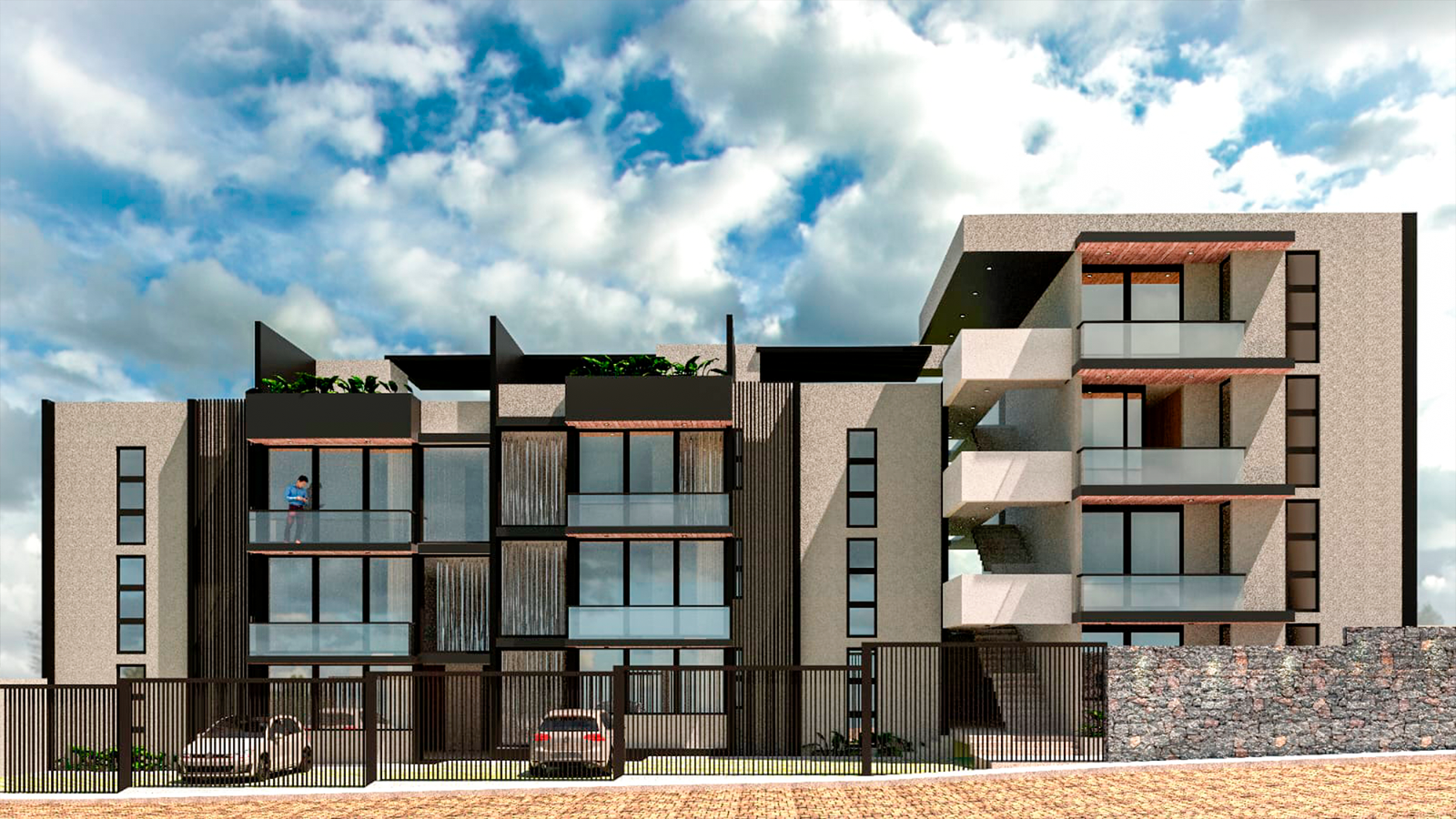 Vista Exterior en Departamentos San Jerónimo