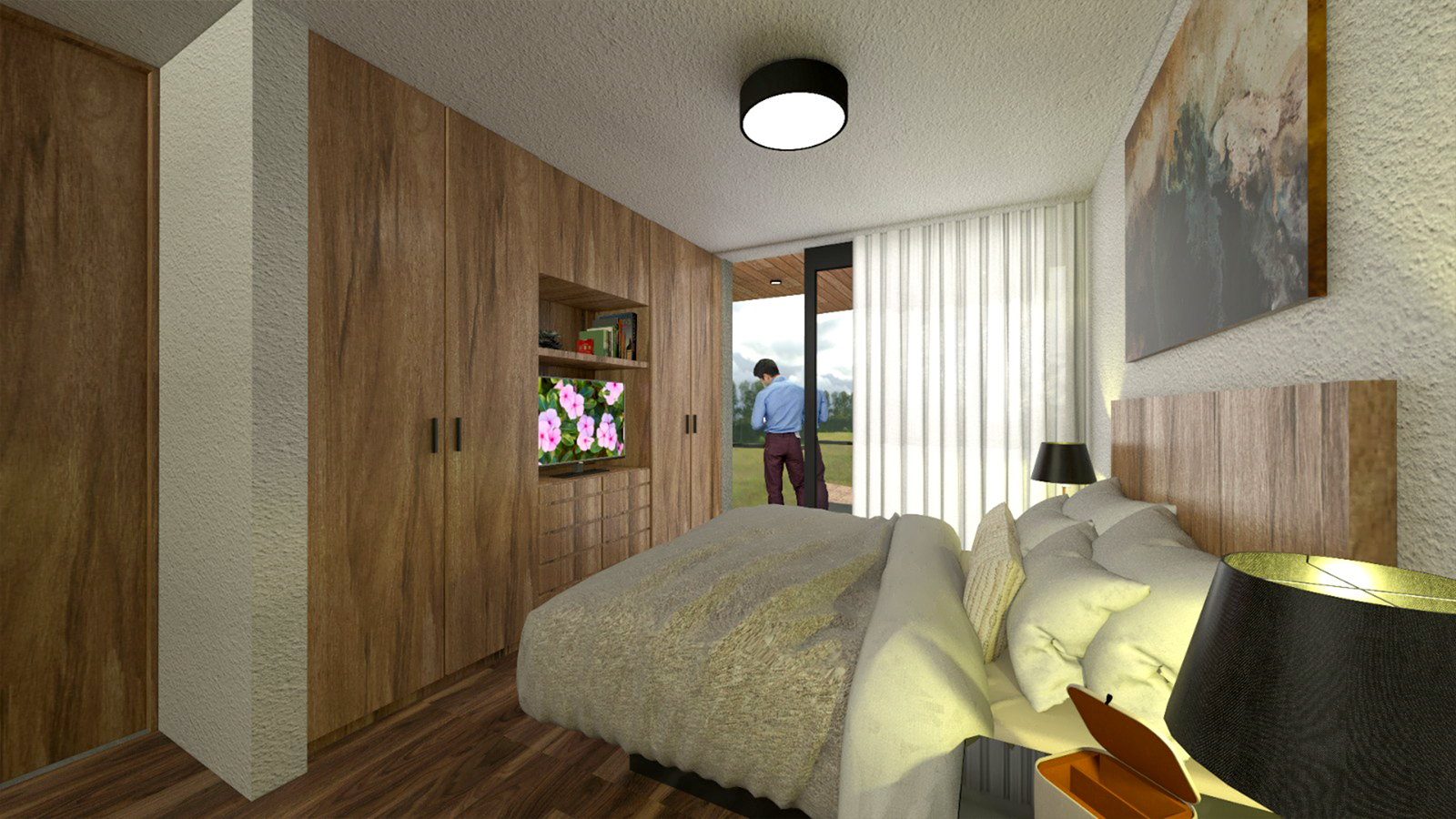 Habitación en Departamentos San Jerónimo